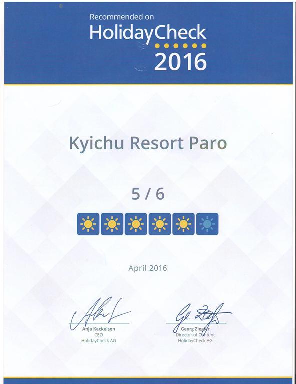 Kichu Resorts Паро Экстерьер фото